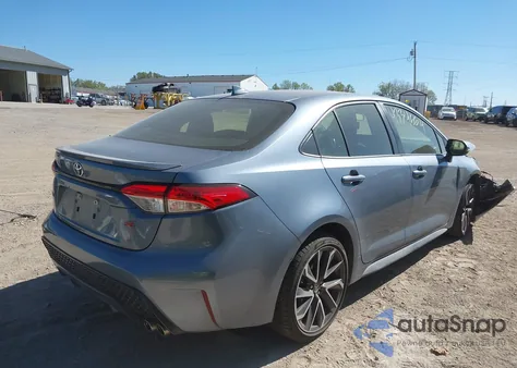 2020 Toyota Corolla Se from USA, damaged, VIN JTDS4RCE7LJ024092